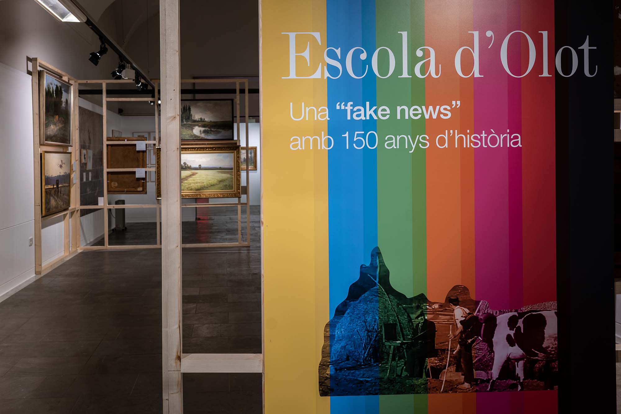 Exposició "Escola d'Olot. Una fake news amb 150 anys d'història".
